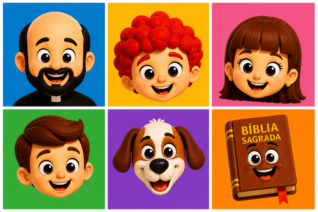 Personagens da Turma do Padre Dudu